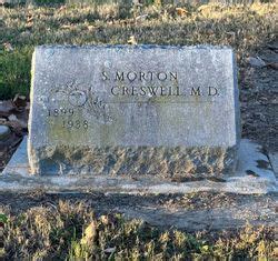 Dr Samuel Morton Creswell Memorial Find A Grave