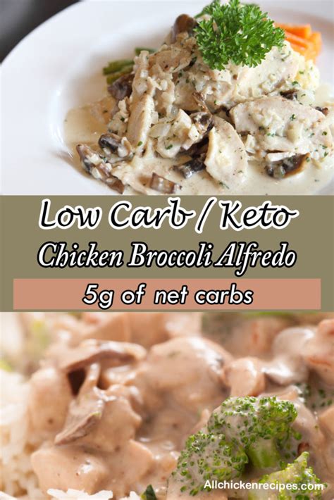 Keto Chicken Broccoli Alfredo Low Carb Bake