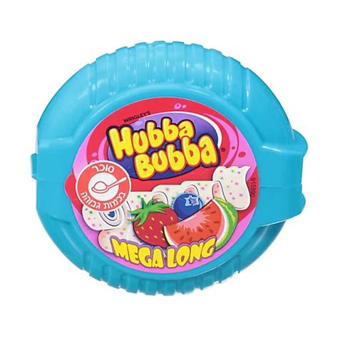 Hubba Bubba Mega Long Triple Mix Tape 56g Usafoods