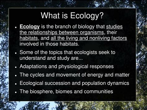 Ppt Chapter 2 Notes Ecology Powerpoint Presentation Free Download