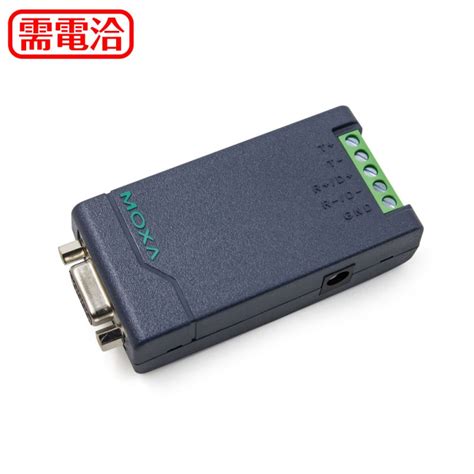 Moxa 串列埠供電 Rs 232 轉 Rs 422485 轉接器ttc 80