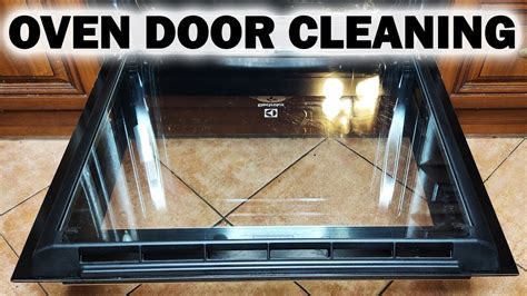 How To Clean Oven Glass Door And Between Glasses YouTube