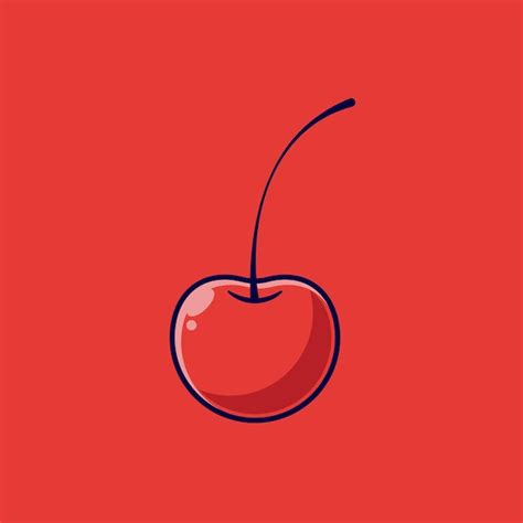 Ilustraci N De Vector De Fruta De Cereza Vector Premium