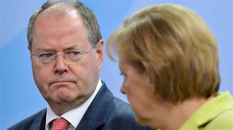 Syrien Krise zwingt Merkel und Steinbrück zum Balanceakt DER SPIEGEL