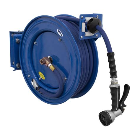 Sealey Heavy Duty Retractable Water Hose Reel 15m At Zoro