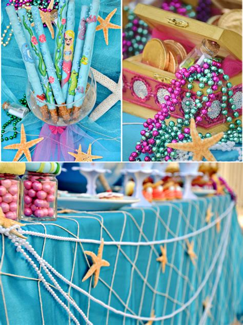 Under The Sea Mermaid Birthday Party Dolphin Birthday Parties Sea