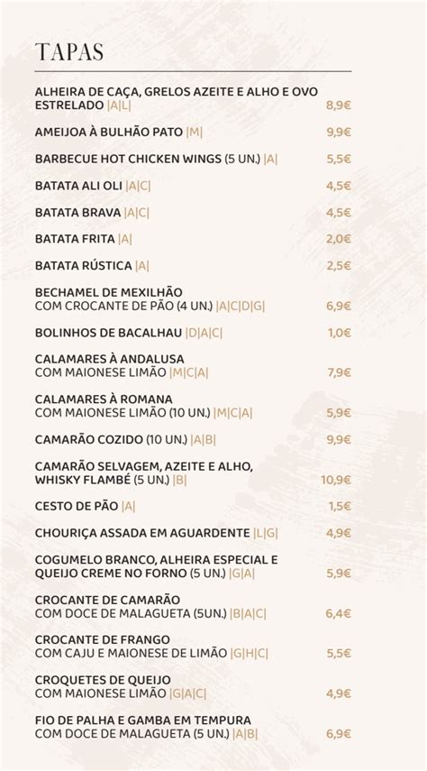 Menu Taberna Das Taipas In Caldelas Thefork