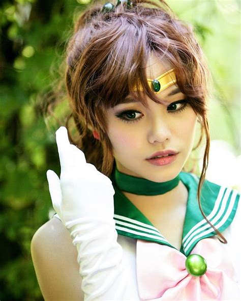 Sailor Jupiter Cosplay Cosplayer Hori Anime Art Beautiful Beauty