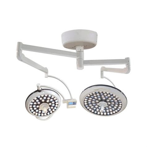 Double Headed Ceiling Surgical Light 700 500 LED Shadowless Operating