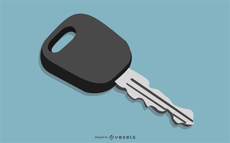 3d Car Key Design Vector Download