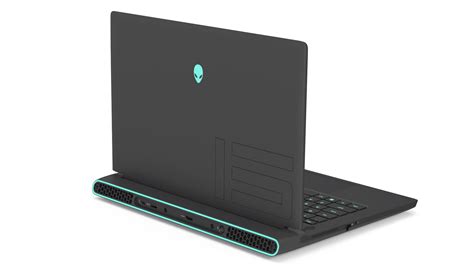 Gaming Laptop Alienware M15 R7 Turned On 3d Model 59 3ds Blend