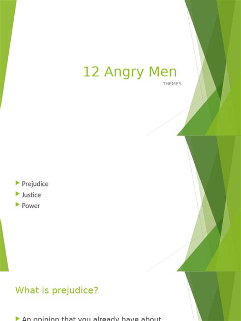 12_Angry_Men_themes.pptm | PDF | Justice | Crime & Violence