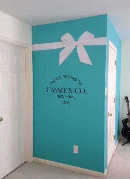 Tiffany Blue Inspired Bedroom Painted Wall Tiffany Blue Rooms