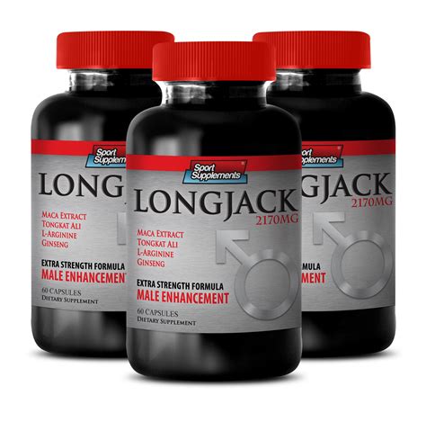 Sport Supplements Tongkat Ali Supplement Longjack 2170mg Extra Strength Formula Eurycoma