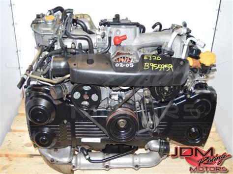 Used JDM Subaru EJ20 Turbo AVCS Motor Swap GDB GDA EJ205 DOHC 2 0L