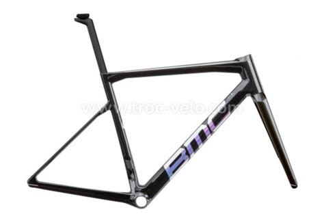 Kit Cadre Fourche Bmc Teammachine Slr Gris Carbon Iridescent