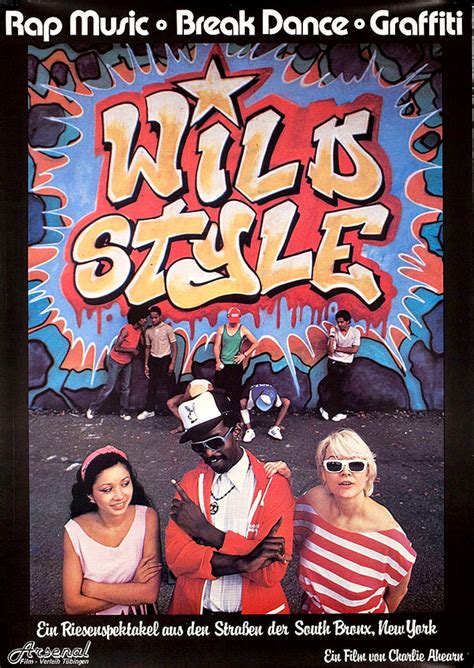 Wild Style Original 1983 German A1 Movie Poster - Posteritati Movie ...