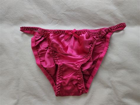 Silky String Bikini Panties Size 14 Aus Uk 7 US Etsy