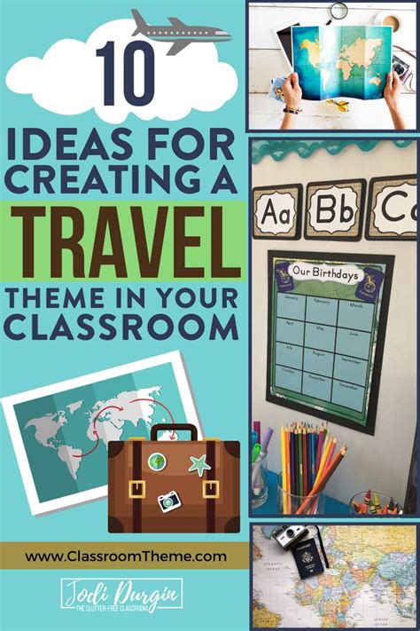 Travel Classroom Theme Ideas Clutter Free Classroom By Jodi Durgin