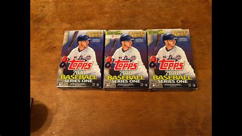 2020 Topps Series 1 Hanger Boxes Youtube