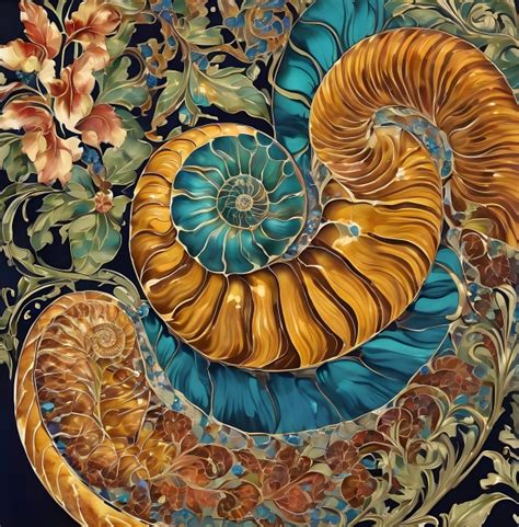 Nautilus Flowers Background Free Stock Photo - Public Domain Pictures