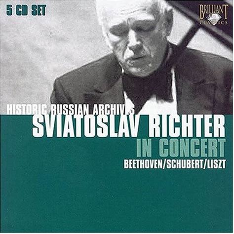 Sviatoslav Richter - Beethoven / Schubert / Liszt – Sviatoslav Richter In Concert – Box Set 5 x ...