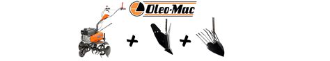 Kit Super Promo Motozappa Oleo Mac Mh Rks Con Attrezzi Omaggio