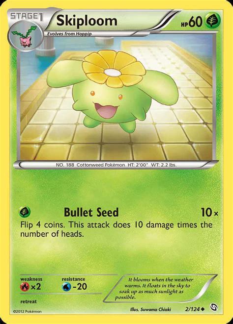 Skiploom Bw Pok Mon Card Database Pokemoncard