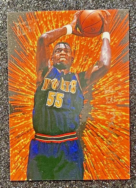 1994 Ultra Power Dikembe Mutombo 6 Basketball Card Denver Nuggets