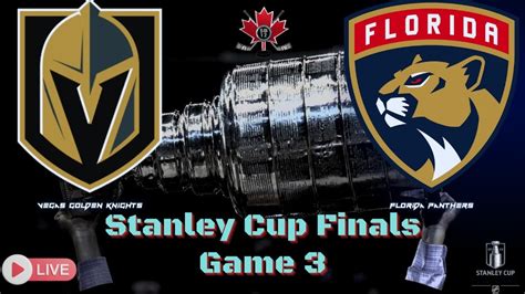 Stanley Cup Showdown Vegas Golden Knights Take On Florida Panthers In