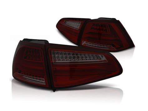 Led Bar Achterlichten Red Smoke Geschikt Voor Vw Golf Online Bestellen