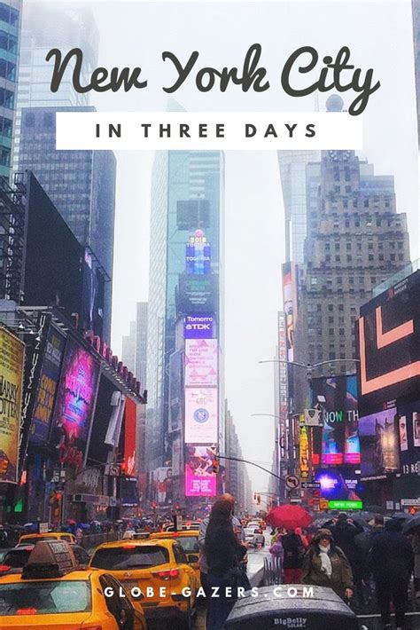 Nyc Day Itinerary A Guide For First Timers New York Travel New