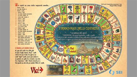 La Divina Commedia Diventa Un Gioco Da Tavolo Come Quello DellOca La