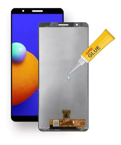 Tela Frontal Display Para Galaxy A01 Core A013m Ori Cola