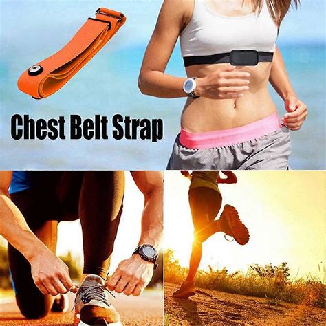 heart rate belt chest strap  mount heart rate sensor monitor elastic
