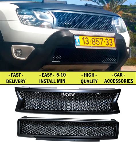 Pour DACIA DUSTER 2010 2012 Nouveau Pare Chocs Avant Lower Center Grill