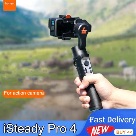 Hohem ISteady Pro 4 3 Axis Gimbal For GoPro 11 DJI Action 3 OSMO