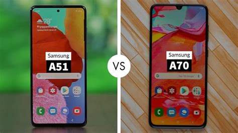 Samsung Galaxy A51 Vs A70 Which Is A Better Option The Worlds Best