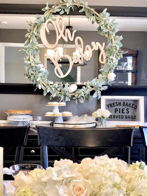 Kara S Party Ideas Rustic Elegant Farmhouse Baby Shower Kara S Party