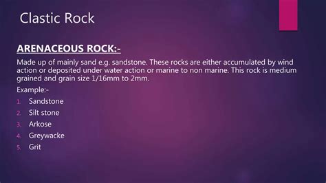 Clastic And Non Clastic Sediments Ppt