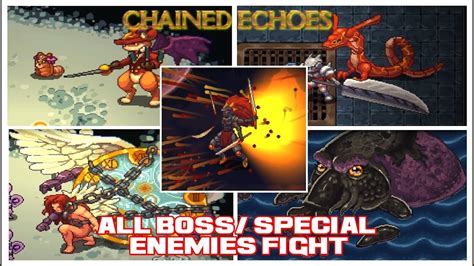 Chained Echoes All Boss Special Enemies Fights Ending No