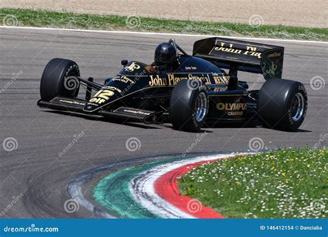 Imola 27 April 2019 Historic 1985 F1 Lotus 97t4 John Player Special