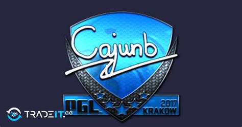 Sticker Cajunb Foil Krakow 2017 Tradeit