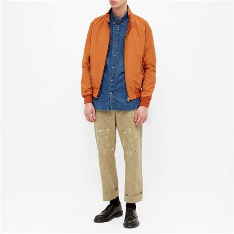 Baracuta G9 Original Harrington Jacket Rust END