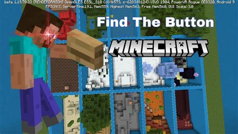 Minecraft Find The Button Youtube