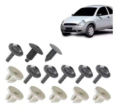 Kit Grampo Presilha 14 Pçs Parabarro Ka Hatch 2004 05 06 07 MercadoLivre