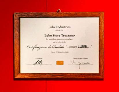 Gruppo Lube La Prima Azienda Di Cucine In Italia A Certificare I