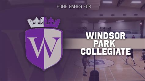 February 1st 2024 Basketball Windsor Park Collegiate YouTube