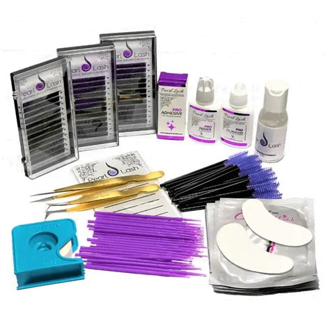 Eyelash Extension Volume Starter Kit By Pearl Lash For Professional Only