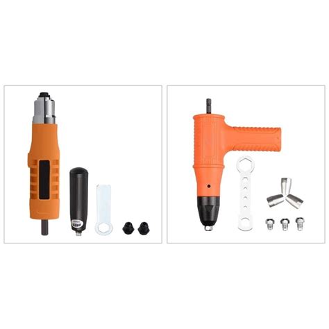 Rivet Guns Adapter Electric Rivet Guns Head Set Cordless Riveting Guns